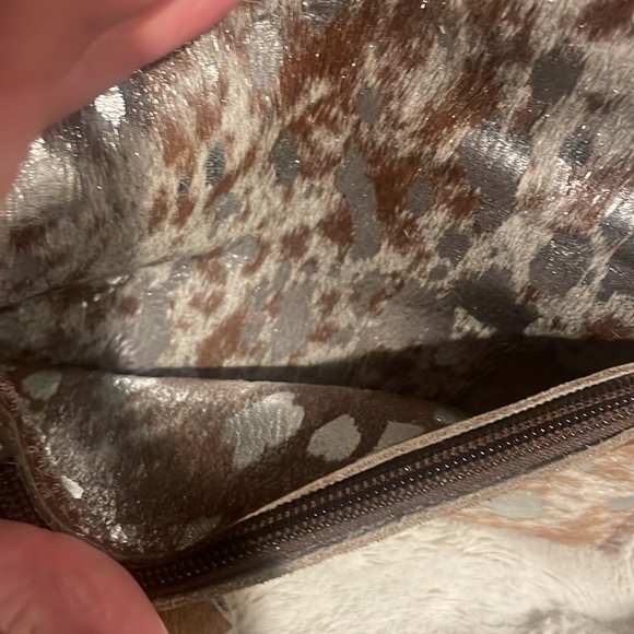 Keep it Gypsy acid washed cowhide wristlet - Picture 6 of 8